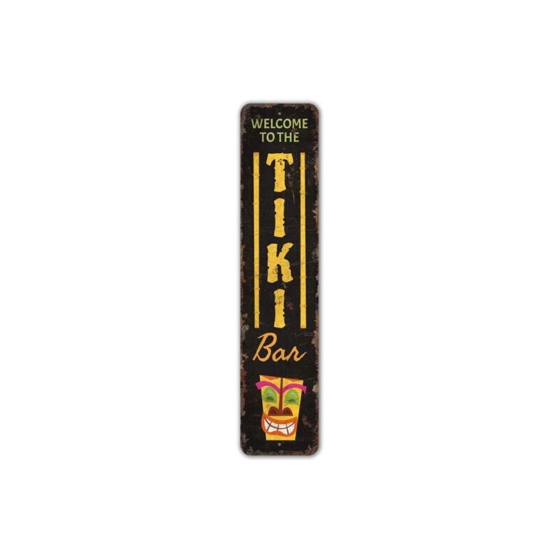 Welcome-to-the-Tiki-Bar-Premium-Quality-Rustic-Metal-Sign-2