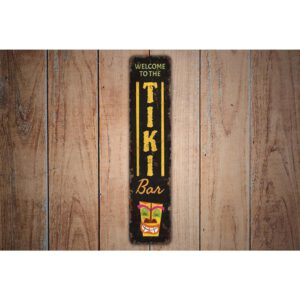 Welcome-to-the-Tiki-Bar-Premium-Quality-Rustic-Metal-Sign-Images