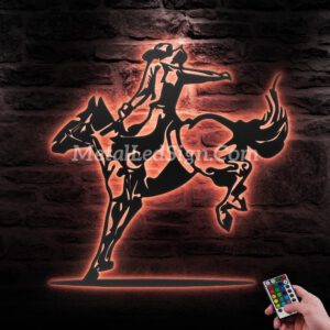 Western-Cowboy-Texas-Metal-Wall-Art-Led-Light-6