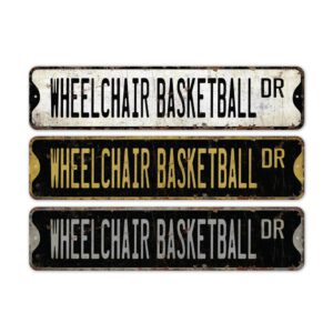 Wheelchair-Basketball-Premium-Quality-Rustic-Metal-Sign-2