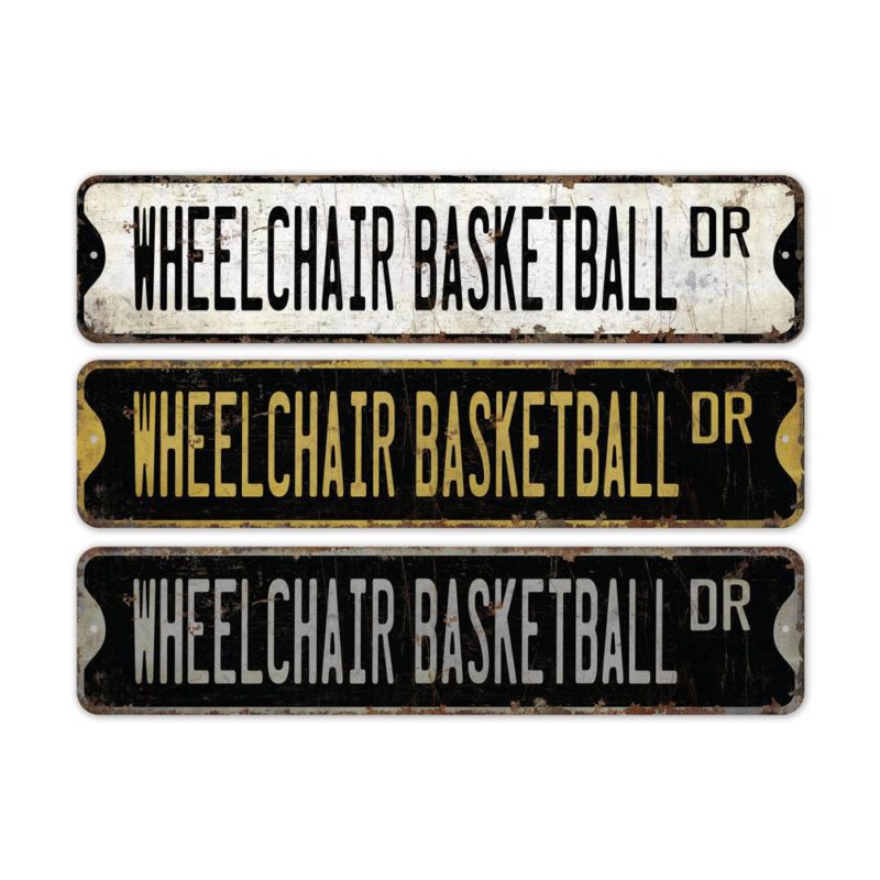 Wheelchair-Basketball-Premium-Quality-Rustic-Metal-Sign-2