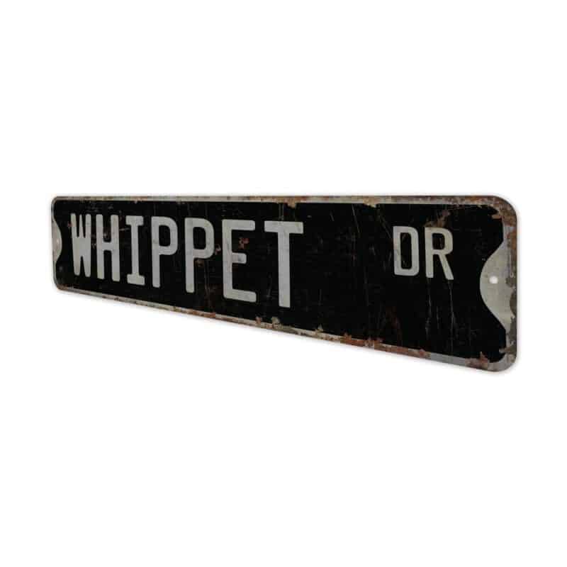 Whippet-Premium-Quality-Rustic-Metal-Sign-8