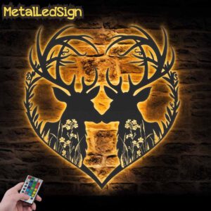 Wildflower-Couple-Deer-Heart-Love-Hunting-Metal-Wall-Art-LED-Light-Images.jpg