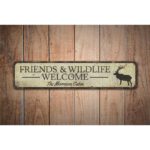 Wildlife-Welcome-Premium-Quality-Rustic-Metal-Sign-Images