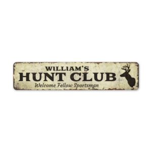 Williams-Hunt-Club-Premium-Quality-Rustic-Metal-Sign-2