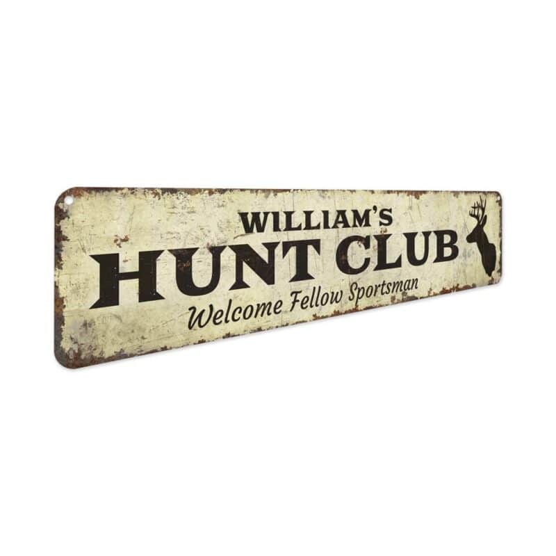 Williams-Hunt-Club-Premium-Quality-Rustic-Metal-Sign-3