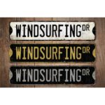 Windsurfing-Premium-Quality-Rustic-Metal-Sign-Images