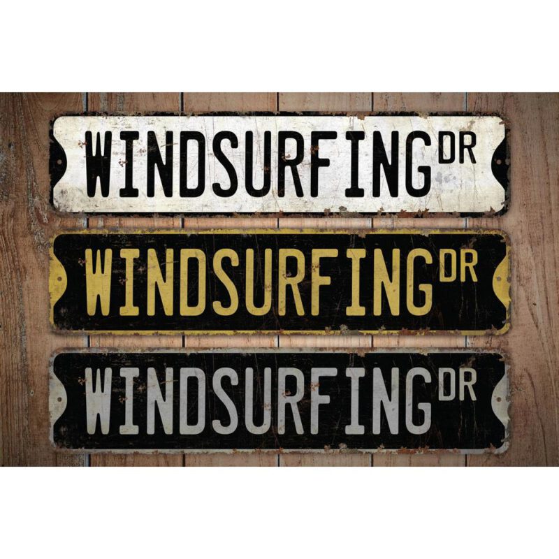 Windsurfing-Premium-Quality-Rustic-Metal-Sign-Images