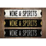 Wine-And-Spirit-Premium-Quality-Rustic-Metal-Sign-Images