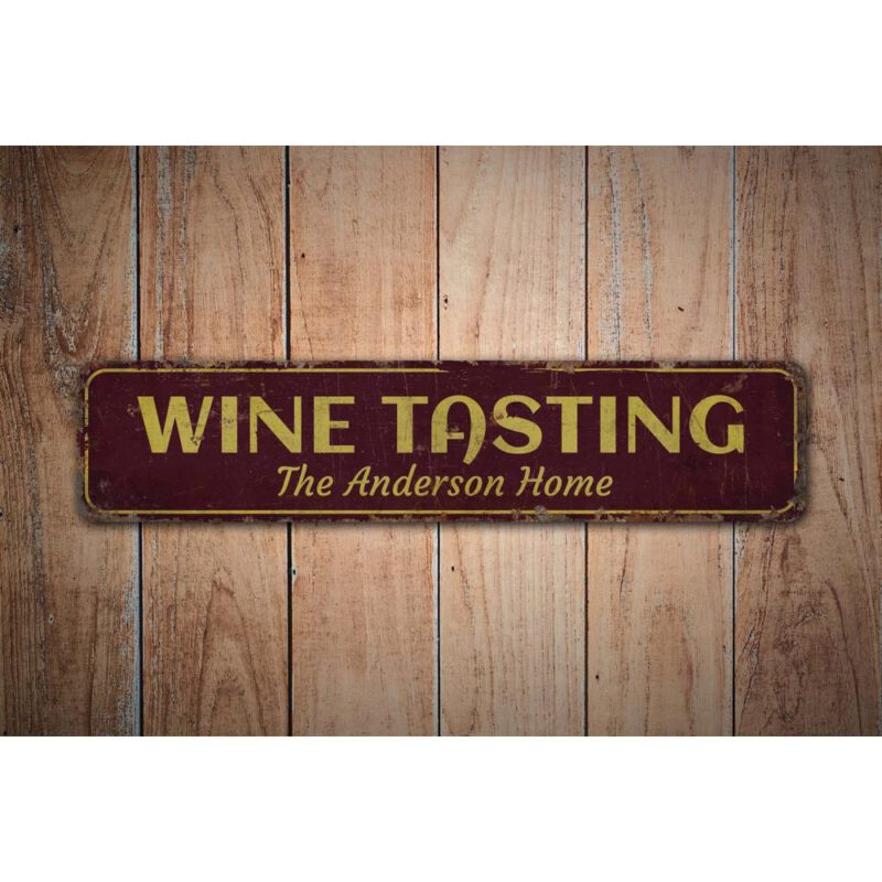 Wine-Tasting-Sign-Premium-Quality-Rustic-Metal-Sign-Images