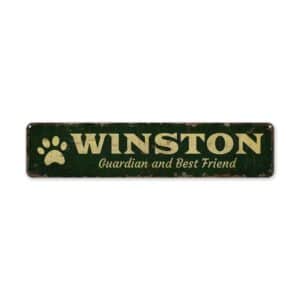 Winston-Best-Friend-Premium-Quality-Rustic-Metal-Sign-2