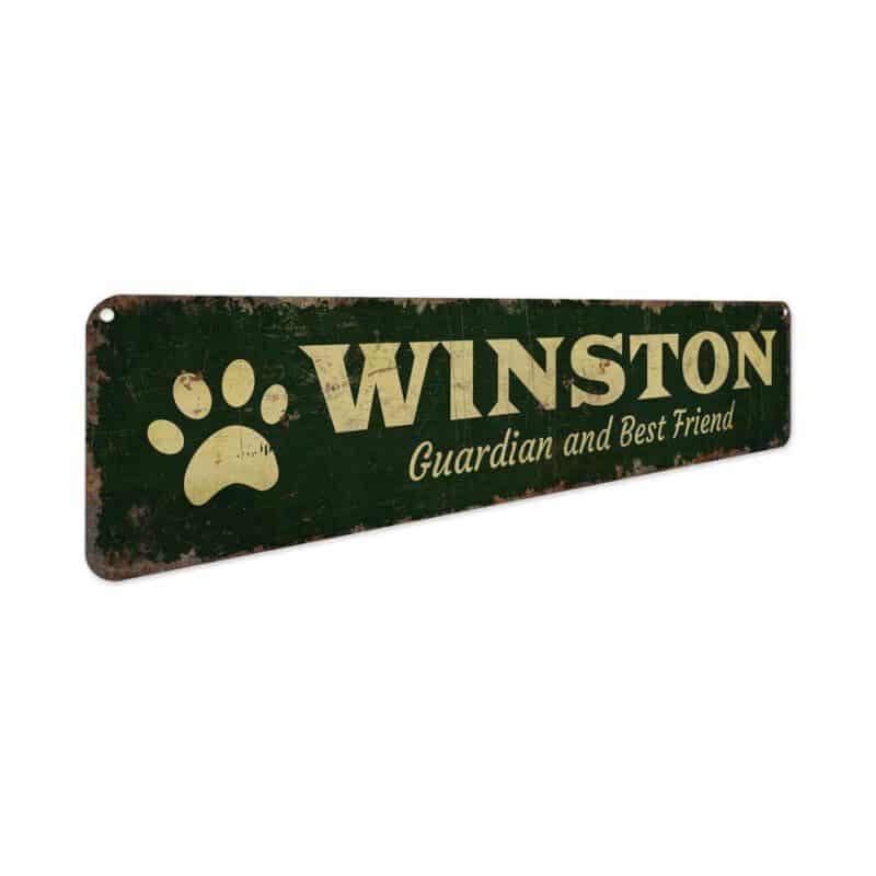 Winston-Best-Friend-Premium-Quality-Rustic-Metal-Sign-3