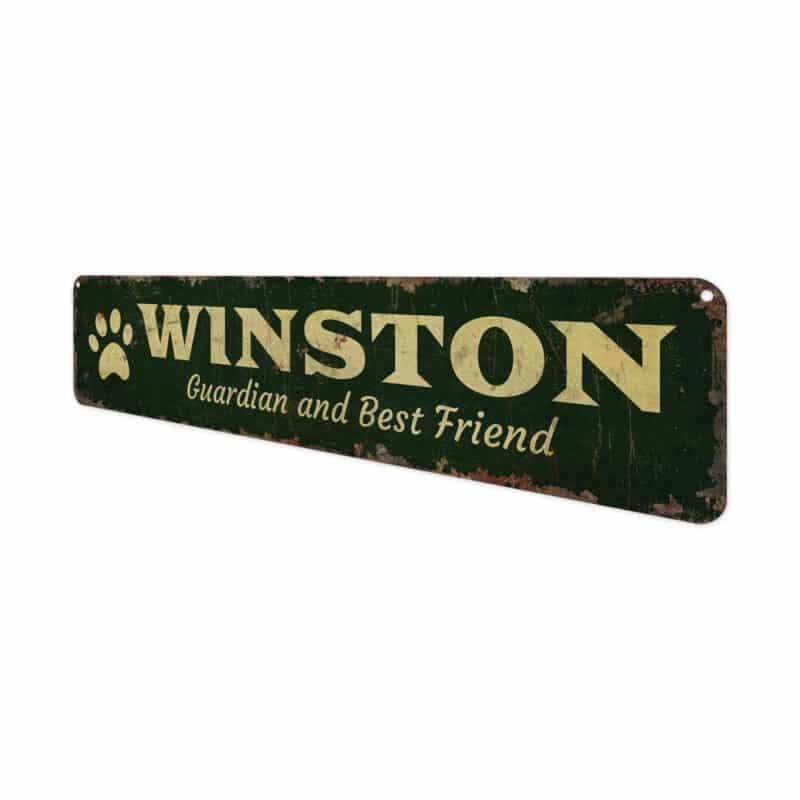 Winston-Best-Friend-Premium-Quality-Rustic-Metal-Sign-4