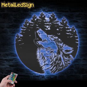 Wolf-In-Forest-Metal-Wall-Art-LED-Light-3.jpg