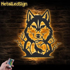 Wolf-In-Forest-Metal-Wall-Art-LED-Light-Images-1.jpg