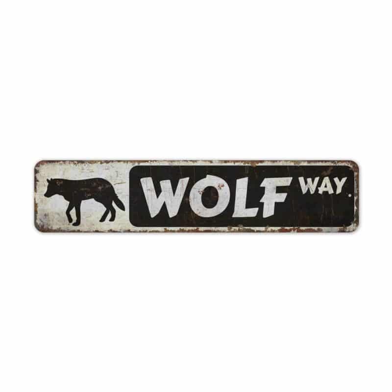 Wolf-Way-Sign-Premium-Quality-Rustic-Metal-Sign-2