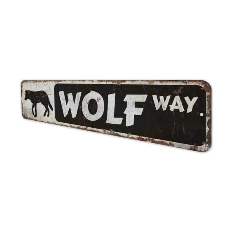 Wolf-Way-Sign-Premium-Quality-Rustic-Metal-Sign-4