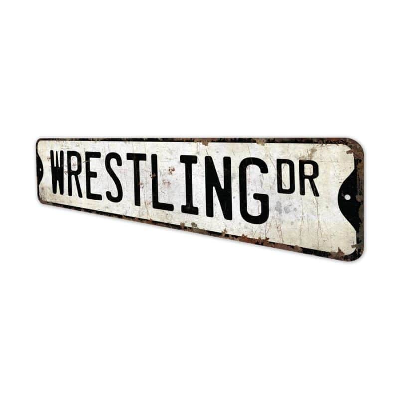 Wrestling-Name-Sign-Premium-Quality-Rustic-Metal-Sign-4
