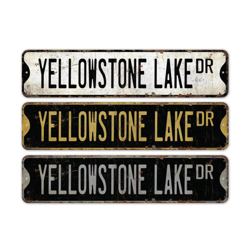 Yellowstone-Lake-Premium-Quality-Rustic-Metal-Sign-2