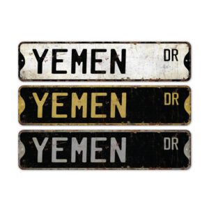 Yemen-Premium-Quality-Rustic-Metal-Sign-2