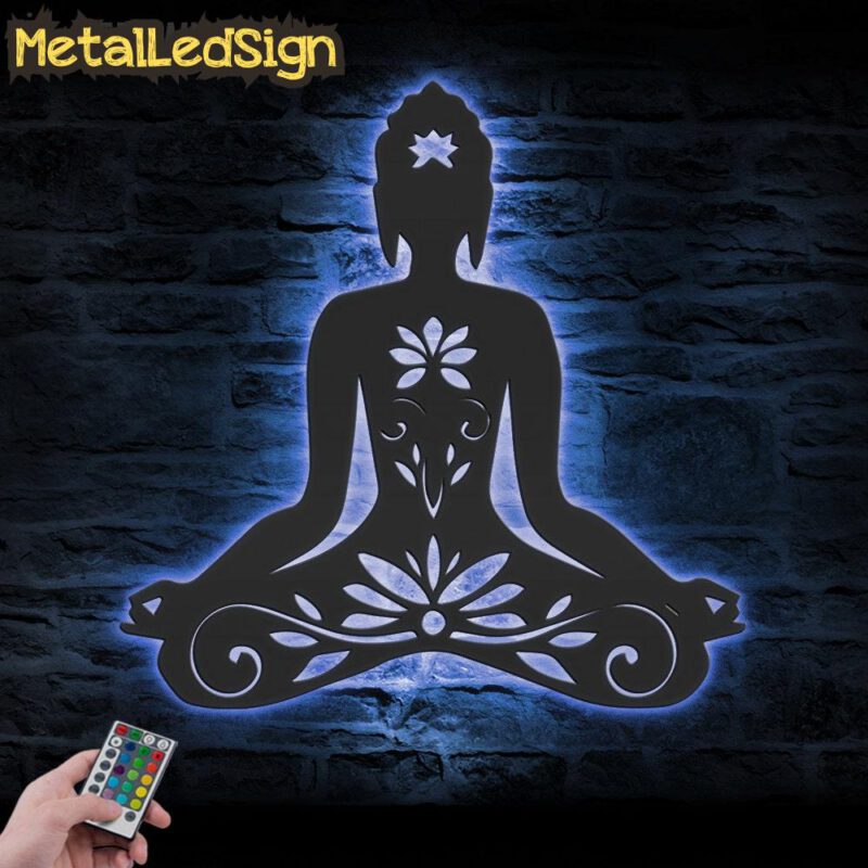 Yoga-Buddha-Lotus-Metal-Wall-Art-LED-Light-3.jpg