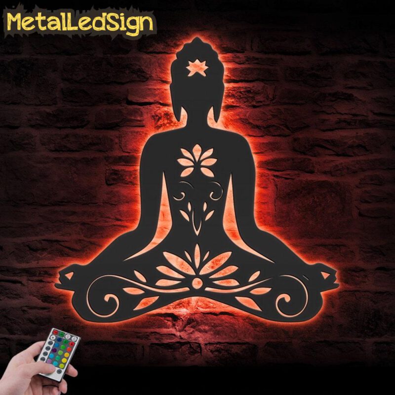 Yoga-Buddha-Lotus-Metal-Wall-Art-LED-Light-5.jpg