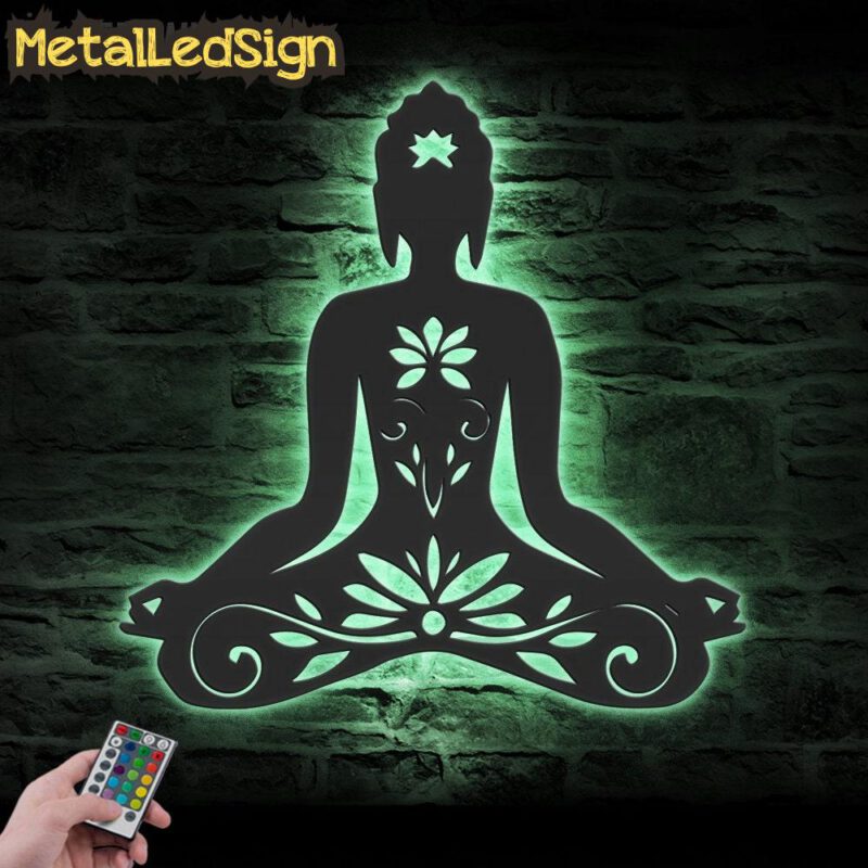 Yoga-Buddha-Lotus-Metal-Wall-Art-LED-Light-7.jpg