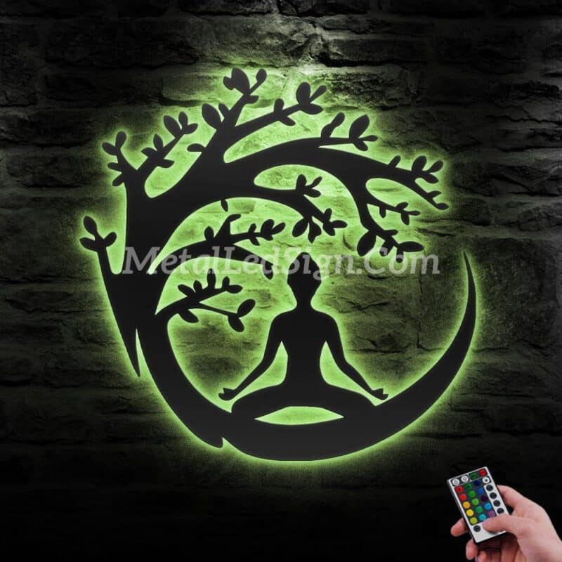 Yoga-Buddha-Tree-Metal-Wall-Art-Led-Light-5-1