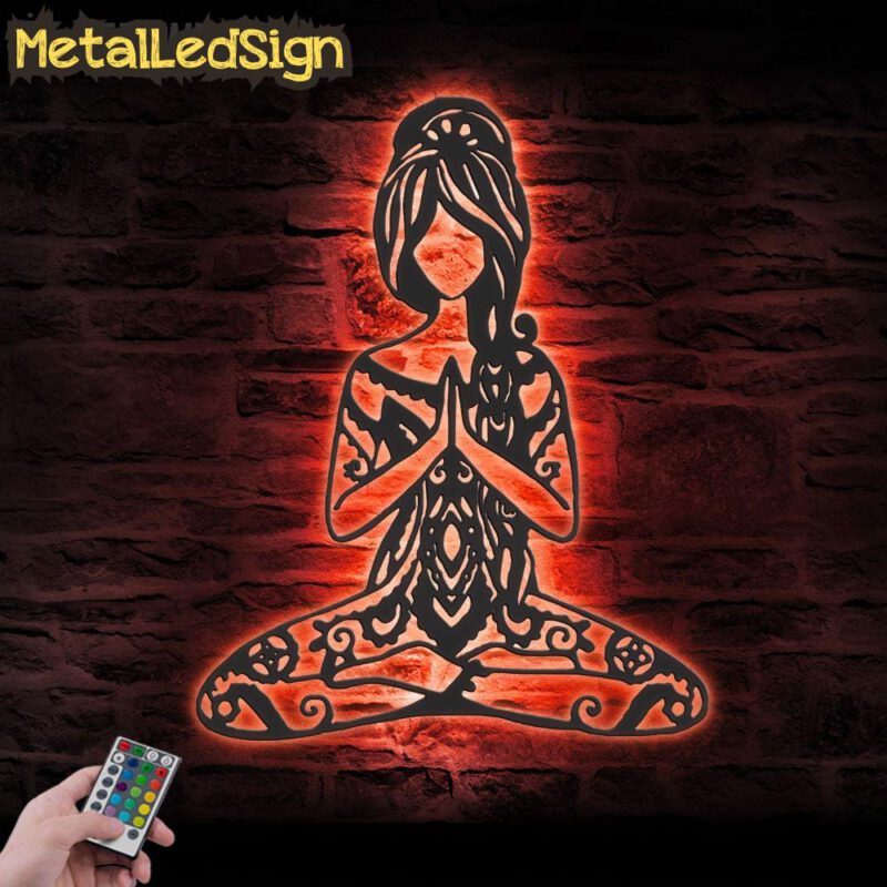 Yoga-Girl-In-Hippie-Style-Metal-Wall-Art-with-LED-Light-5.jpg