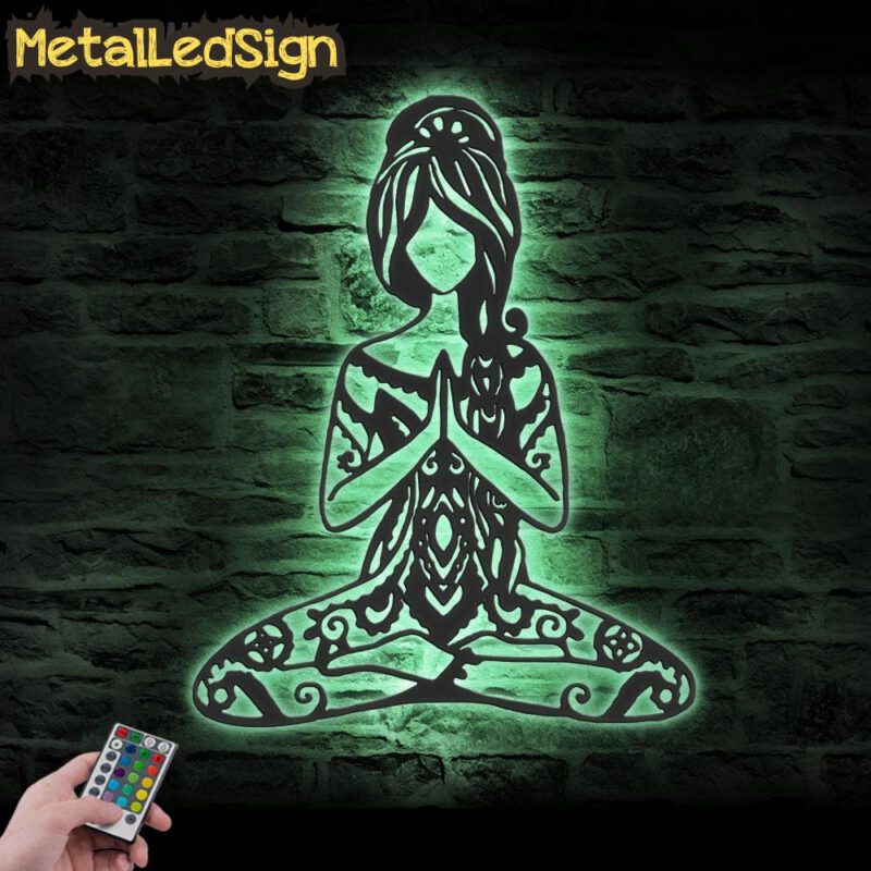 Yoga-Girl-In-Hippie-Style-Metal-Wall-Art-with-LED-Light-7.jpg