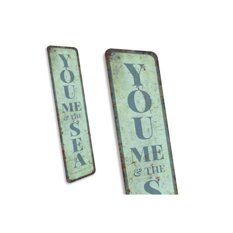 You-Me-And-Sea-Sign-Premium-Quality-Rustic-Metal-Sign-3