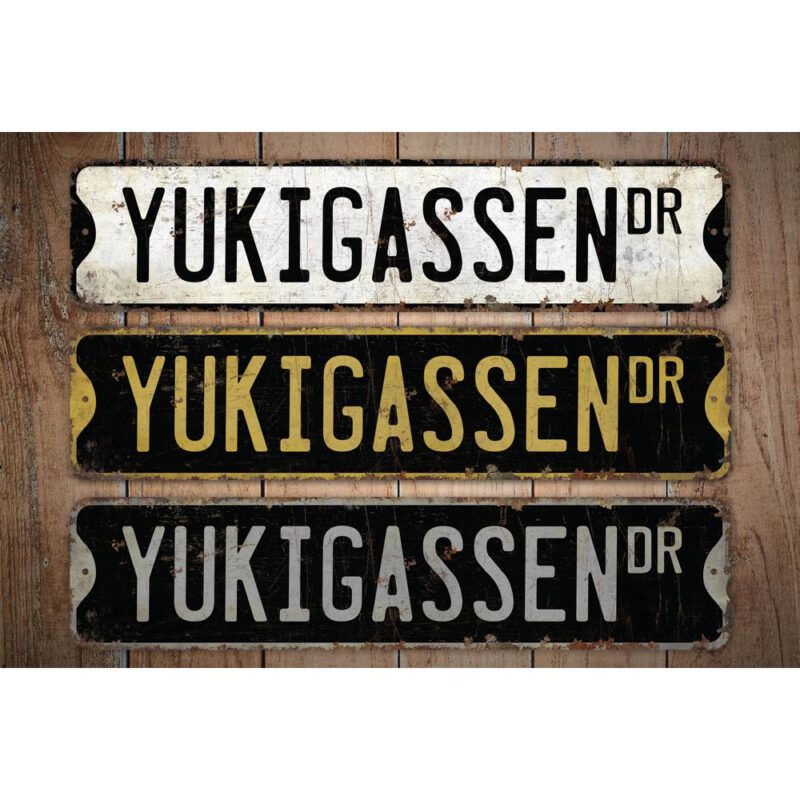 Yukigassen-Sign-Premium-Quality-Rustic-Metal-Sign-Images