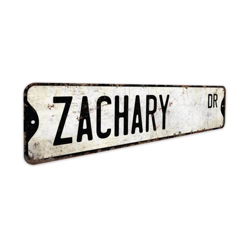 Zachary-Name-Sign-Premium-Quality-Rustic-Metal-Sign-3