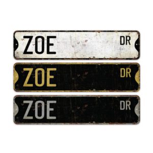 Zoe-Name-Sign-Premium-Quality-Rustic-Metal-Sign-2