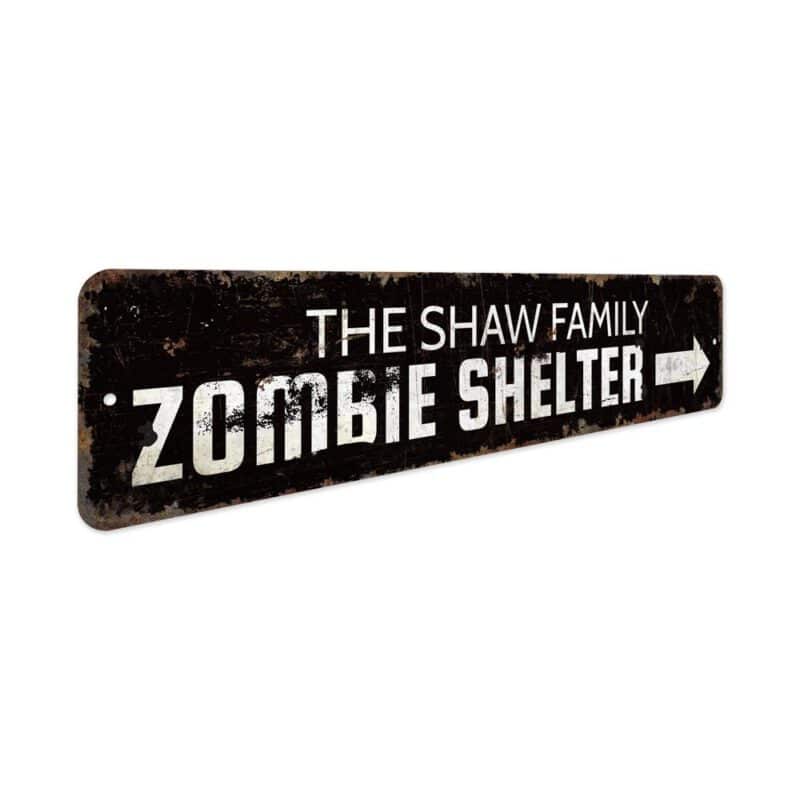 Zombie-Shelter-Premium-Quality-Rustic-Metal-Sign-3