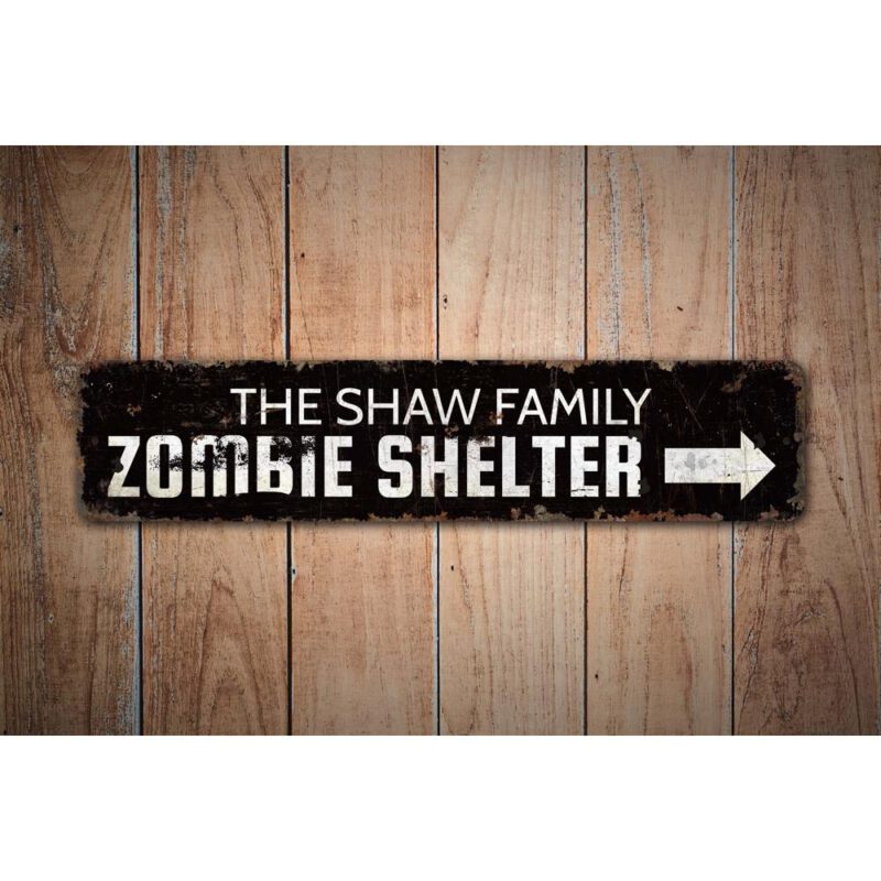 Zombie-Shelter-Premium-Quality-Rustic-Metal-Sign-Images