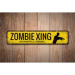 Zombie-Xing-Premium-Quality-Rustic-Metal-Sign-Images