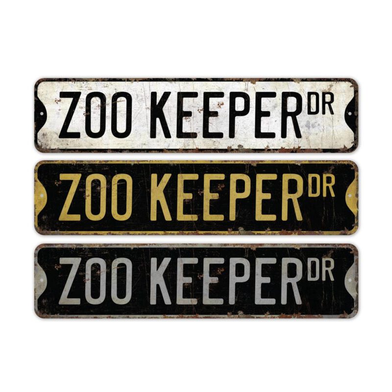 Zoo-Keeper-Premium-Quality-Rustic-Metal-Sign-2