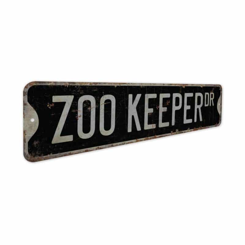 Zoo-Keeper-Premium-Quality-Rustic-Metal-Sign-7